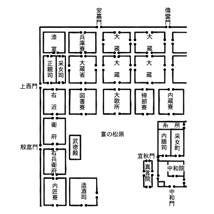 大内裏=1