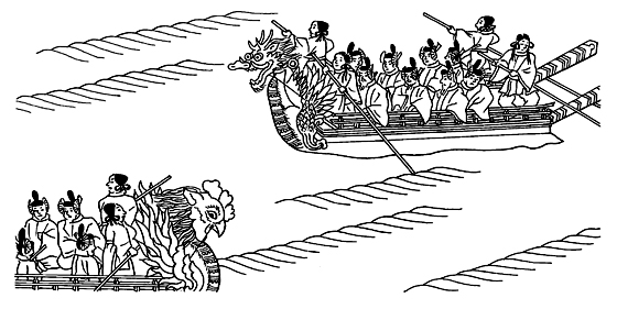 竜頭鷁首