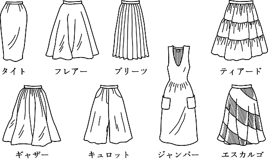 スカート