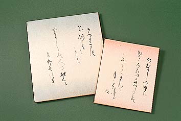 色紙
撮影:関戸 勇
