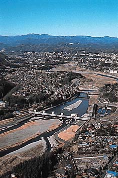 多摩川(小作堰付近)
提供:東京都