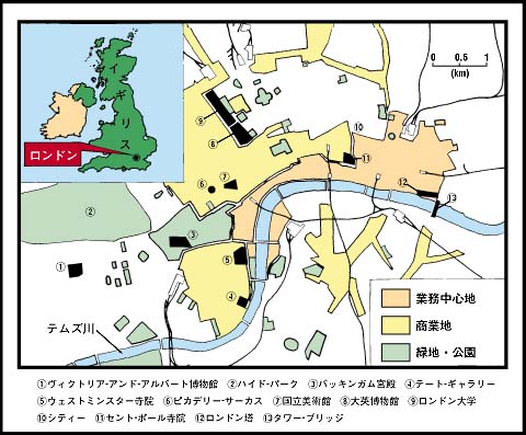 ロンドン(地図)
