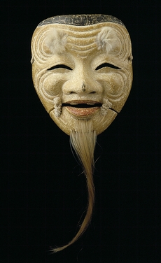 白式尉
撮影:神田佳明(所蔵:堀安右衞門)