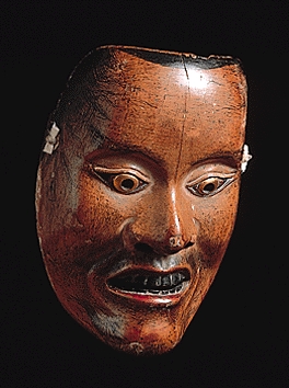 神体(下座)の面
撮影:神田佳明(所蔵:黒川能)
