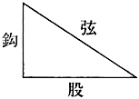 鈎股弦